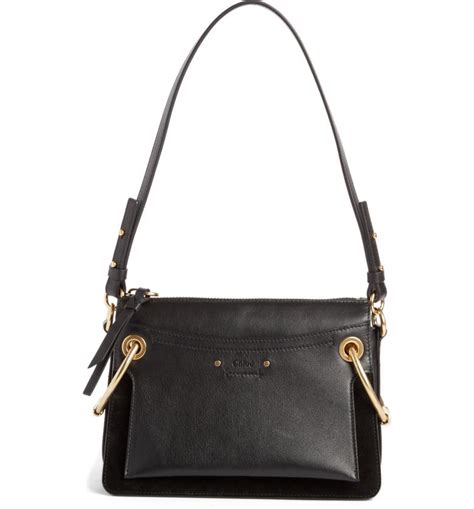 chloe roy small shoulder bag|Chloe Small Roy Glossy Shoulder Bag.